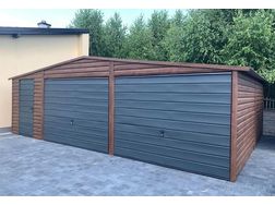 8x6m Garage Doppeltgarage Metallgarage - Gartenhuser & Pavillons - Bild 1