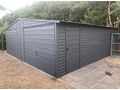 Blechgarage 7x6m Carport Doppeltgarage - Gartenhuser & Pavillons - Bild 1