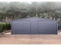 Blechgarage 7x6m Carport Doppeltgarage - Gartenhuser & Pavillons - Bild 2
