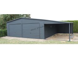 Blechgarage 7x6 Metallgarage Fertiggarage - Gartenhuser & Pavillons - Bild 1