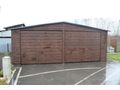 Blechgarage 7x6 Gerthaus Doppeltgarage Eiche - Gartenhuser & Pavillons - Bild 2