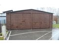 Blechgarage 7x6 Gerthaus Doppeltgarage Eiche - Gartenhuser & Pavillons - Bild 3
