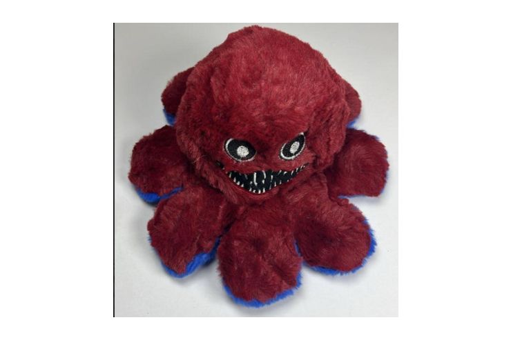Octopus dunkelblau dunkelrot - Teddyb�ren & Stofftiere - Bild 1