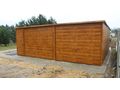 Blechgarage 7x6 Golden Eiche Ger�thaus - Gartenh�user & Pavillons - Bild 2