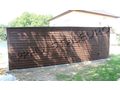 Blechgarage 7x6 Walnuss Doppeltgarage - Gartenh�user & Pavillons - Bild 3