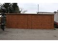 Blechgarage 7x6 Golden Eiche hochhebende T�r - Gartenh�user & Pavillons - Bild 1