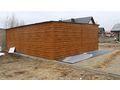 Blechgarage 7x6 hochhebende T�r Golden Eiche - Gartenh�user & Pavillons - Bild 4