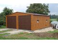 Blechgarage 7x7 Walnuss Ger�thaus - Gartenh�user & Pavillons - Bild 7