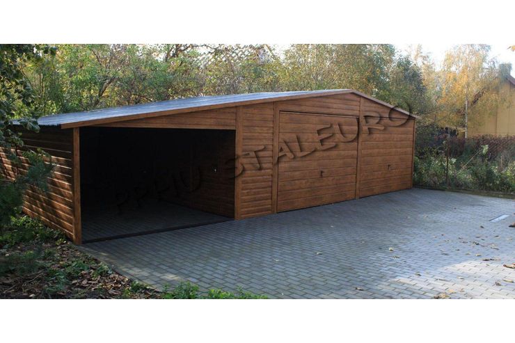 Blechgarage 7x7 Schuppen 3m Ger�thaus - Gartenh�user & Pavillons - Bild 1