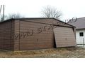 Blechgarage 7x8m Farbe Walnuss - Gartenh�user & Pavillons - Bild 5