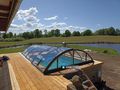 Pool�berdachung gfk Pool Dach Klasik Clear B - Pools - Bild 3