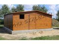 Blechgarage 6x6 Golden Eiche Fertiggarage - Gartenh�user & Pavillons - Bild 1