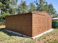 Blechgarage 6x6 Eingangst�r 90 cm - Gartenh�user & Pavillons - Bild 1
