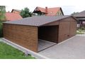 Blechgarage 6x6m Schuppen 2m Ger�thaus - Gartenh�user & Pavillons - Bild 2
