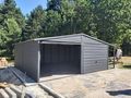 Blechgarage 6x6 1m Schuppen Ger�thaus - Gartenh�user & Pavillons - Bild 1