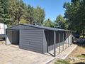 Blechgarage 6x6 1m Schuppen Ger�thaus - Gartenh�user & Pavillons - Bild 2