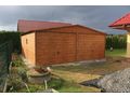 Blechgarage 6x6m Seitenwandh�he 2 40 m - Gartenh�user & Pavillons - Bild 1