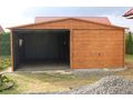 Blechgarage 6x6m Seitenwandh�he 2 40 m - Gartenh�user & Pavillons - Bild 2