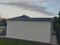 Blechgarage 6x5m Wei� Graphit Versteck Lager - Gartenh�user & Pavillons - Bild 2