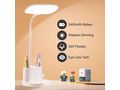 Schreibtischlampe 60 LED Akku USB dimmbar - Tischleuchten - Bild 2