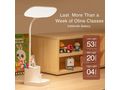 Schreibtischlampe 60 LED Akku USB dimmbar - Tischleuchten - Bild 5