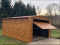 Gartenhaus 4x6 m Blechgarage Doppeltgarage - Gartenh�user & Pavillons - Bild 2