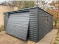 Gartenhaus 4x5 m Blechgarage Doppeltgarage - Gartenh�user & Pavillons - Bild 3