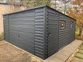Gartenhaus 4x5 m Blechgarage Doppeltgarage - Gartenh�user & Pavillons - Bild 4