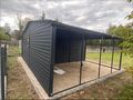 Blechgarage 3mx6m Schuppen 1m - Gartenh�user & Pavillons - Bild 3
