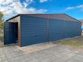 Blechgarage Ger�thaus 12x6 H�he Tors 2 30m - Baustoffe & Hausbau - Bild 2