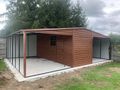Blechgarage Ger�thaus 5m �berdachung 3m - Gartenh�user & Pavillons - Bild 2
