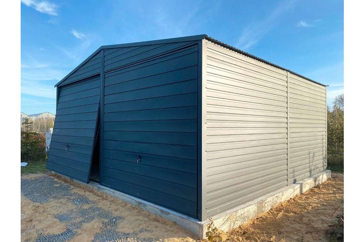 Blechgarage Ger�thaus 6x6 H�he Tors 2 40m - Gartenh�user & Pavillons - Bild 1