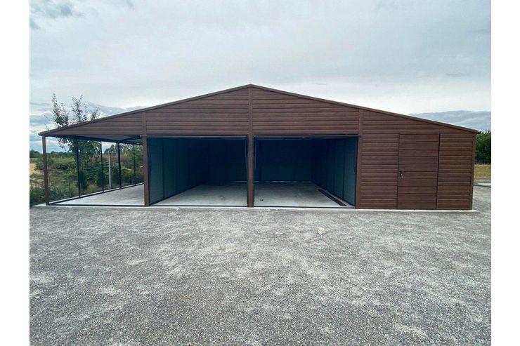 Blechgarage 9m Garage 3m �berdachung - Gartenh�user & Pavillons - Bild 1