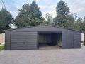 Blechgarage 9x6m Ger�thaus Lager Transport - Gartenh�user & Pavillons - Bild 2