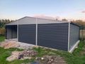 Blechgarage 9x6m Ger�thaus Lager Transport - Gartenh�user & Pavillons - Bild 6