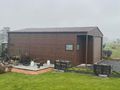 Blechgarage Dunkel Nussbaum Holzfarbe - Gartenh�user & Pavillons - Bild 3