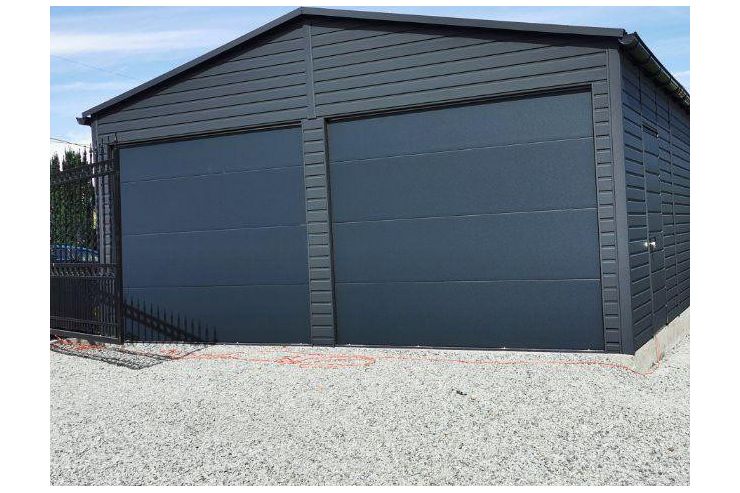 Blechgarage Farbe Graphit Versteck - Gartenh�user & Pavillons - Bild 1