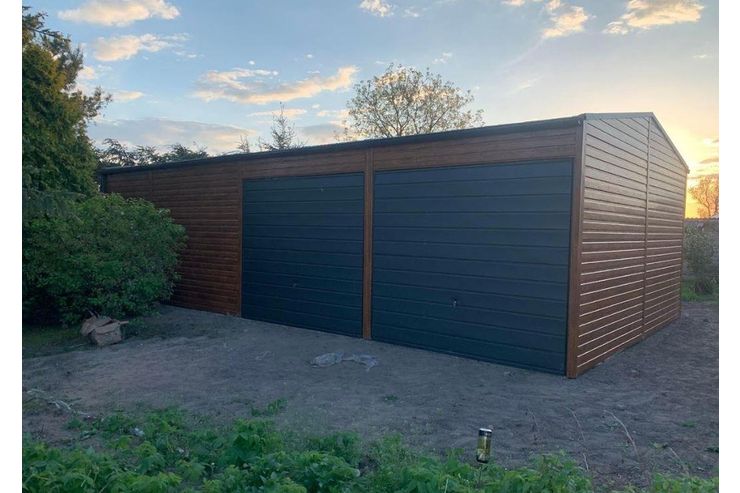 12mx6m Blechgarage Ger�thaus Versteck Lager - Gartenh�user & Pavillons - Bild 1