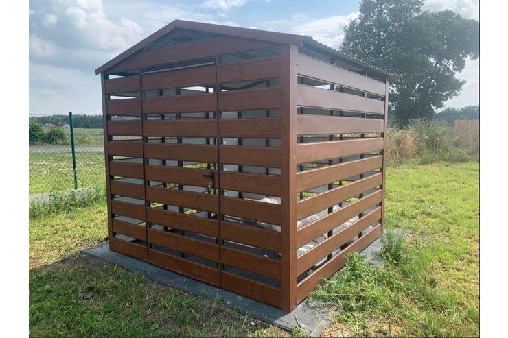 Blechgarage Ger�thaus Versteck Lager Montage - Gartenh�user & Pavillons - Bild 1