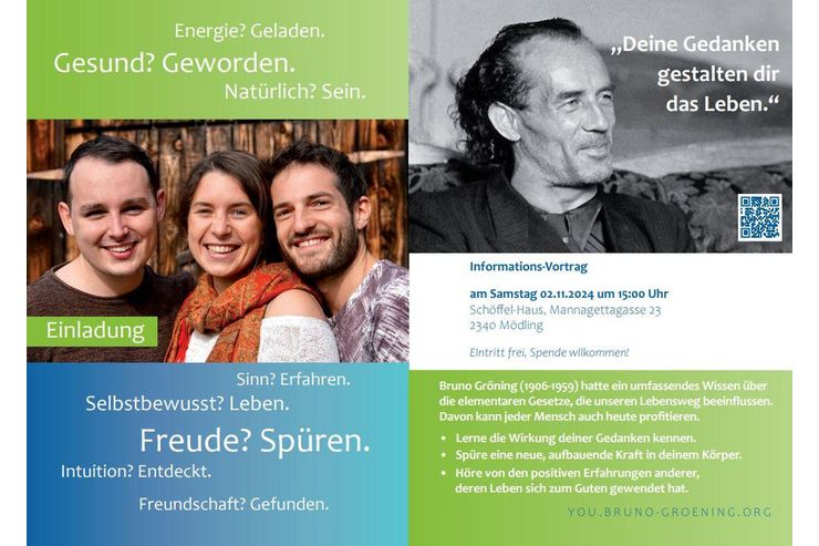 Info Vortrag nat�rliche Lebenshilfe M�dling - Weiterbildung & Vortr�ge - Bild 1