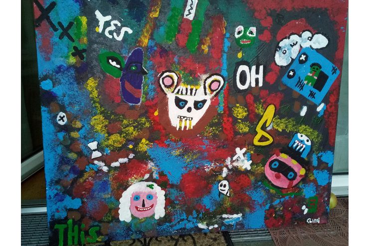 acrylbild leinwand - Antiquit�ten, Sammeln & Kunstwerke - Bild 1