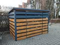 M�lltonnen M�lltonnenverkleidung Blech - Gartenh�user & Pavillons - Bild 3
