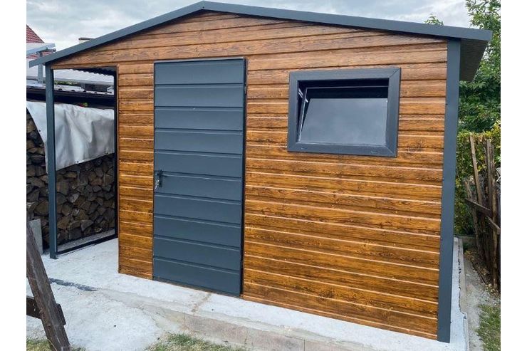 Blechgarage BxL Anfrage Ger�thaus - Gartenh�user & Pavillons - Bild 1