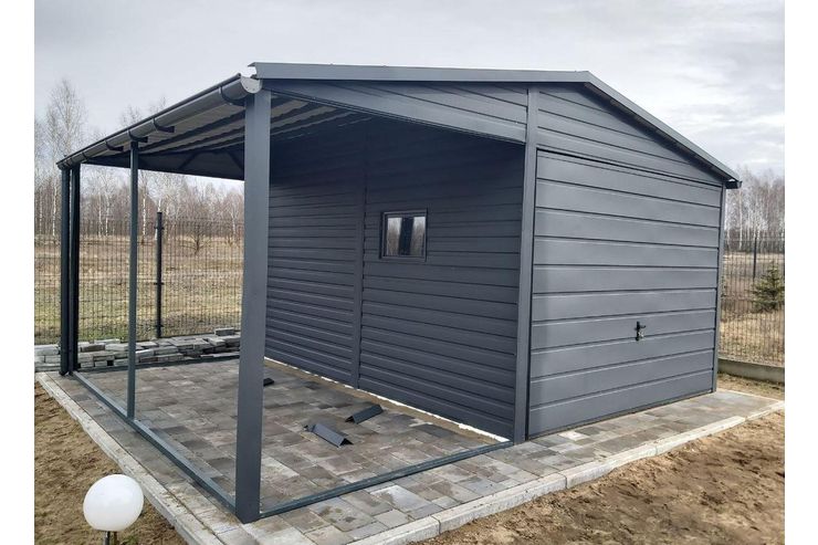 Blechgarage Ger�thaus Versteck Lager - Gartenh�user & Pavillons - Bild 1