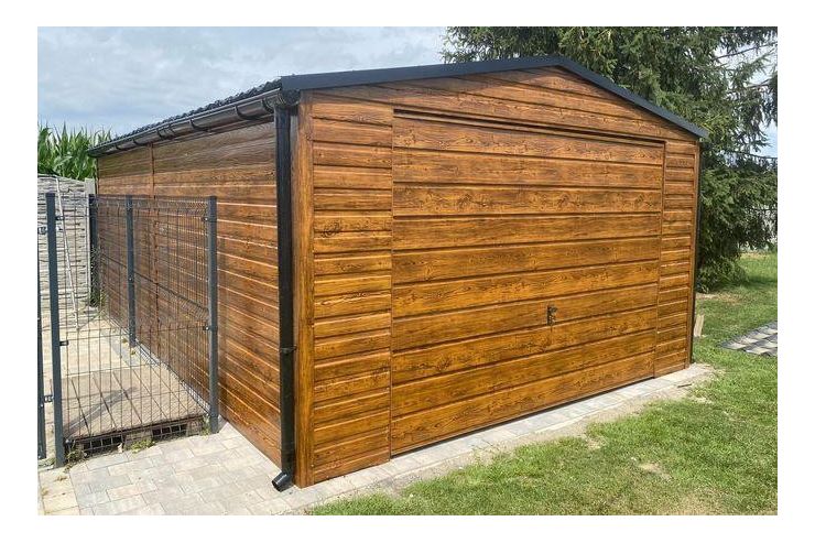 Blechgarage Ger�thaus Zusatzoptionen - Gartenh�user & Pavillons - Bild 1