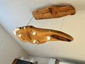 rustikale Deckenlampe massiver Eiche - Deckenleuchte, Wandleuchte - Bild 3