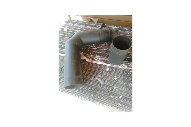 Rauchrohrbogen 90 Grad NW 150 - Kachel�fen & Kamine - Bild 1