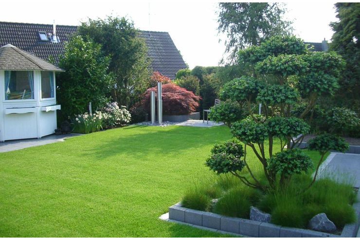Gartenbau Landschaftsbau Wien - Gartendekoraktion - Bild 1