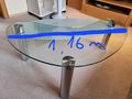 Gro�er Couchtisch Glas Milchglas 2 Ebenen - Couchtische - Bild 1