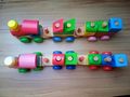 Holzz�ge 2 St�ck - Rennbahnen & Fahrzeuge - Bild 1